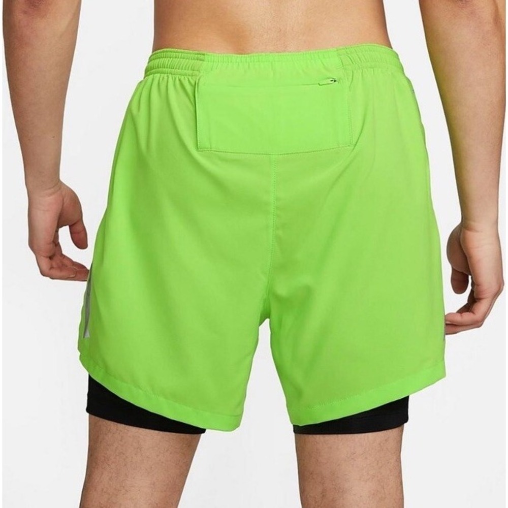 NIKE Dri-Fit Run Division Stride 8" Shorts Green Men's Sz M *NEW* DX0841-313 $75 - Picture 2 of 10